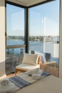 habitación principal con vistas